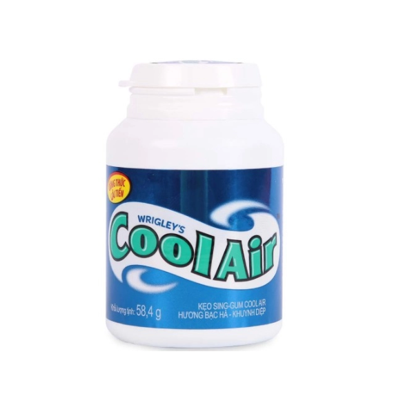 Wrigley's Cool Air Peppermint Bottle 58.4g - Shams Shopping Centre Wrigley'S  