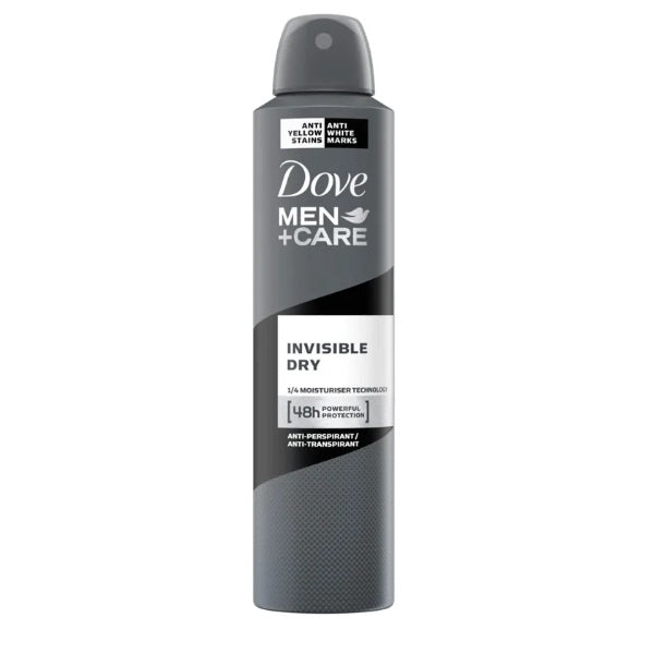 Dove Men Invisible Dry Deodorant 250ml