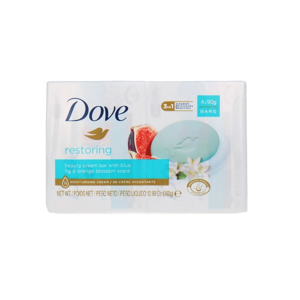 Dove Restoring Soap Bar 90gx4pcs