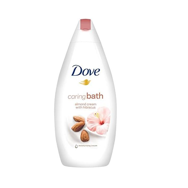 Dove Caring Almond Cream Caring Cream Bath 500ml - Shams Shopping Centre Dove  