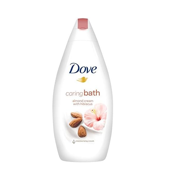 Dove Caring Almond Cream Caring Cream Bath 500ml