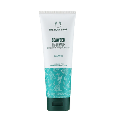 The Body Shop Seaweed Oil-Control Exfoliator 125ml - Shams Shopping Centre Body Shop  