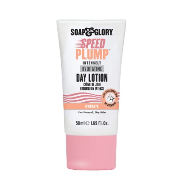 S&G Speed Plump Hydrating Day Lotion For Dry Skin 50ml - Shams Shopping Centre Soap & Glory  