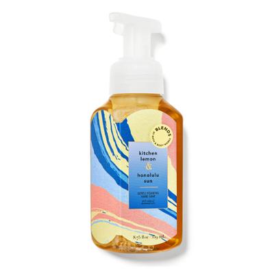 BBW Kitchen Lemon & Honolulu Sun Gentle Foaming Hand Soap 259ml - Shams Shopping Centre Bath & Body Works  