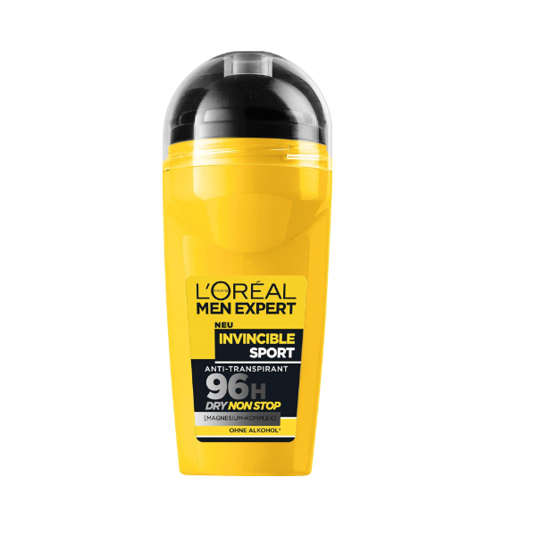 Loreal Men Invincible Sport Roll On 50ml - Shams Shopping Centre Loreal  