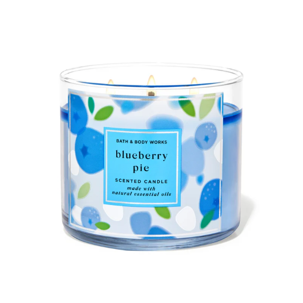 BBW Blueberry Pie Scented Candle 411g - Shams Shopping Centre Bath & Body Works  