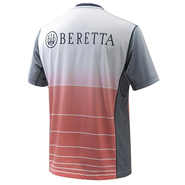Beretta Rush Tee-XXL-TS751T1550049VXXL-ORANGE & WHITE - Shams Shopping Centre Beretta  