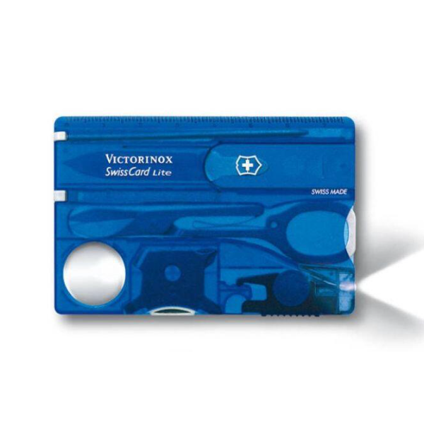 Victorinox Swiss Card 0.7322.T2-Blue Tran - Shams Shopping Centre Victorinox  