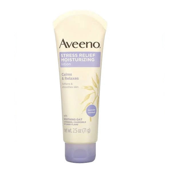 Aveeno Stress Relief Lotion Daily Moisturizing Dry Skin 71g - Shams Shopping Centre Aveeno  