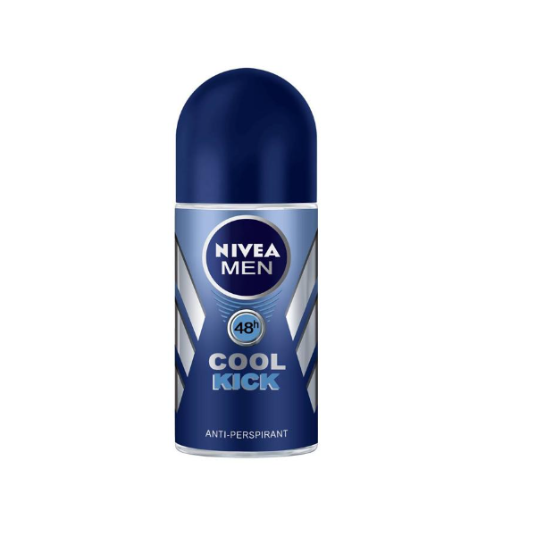 Nivea Men Cool Kick Extra Dry Roll On 50ml - Shams Shopping Centre Nivea  