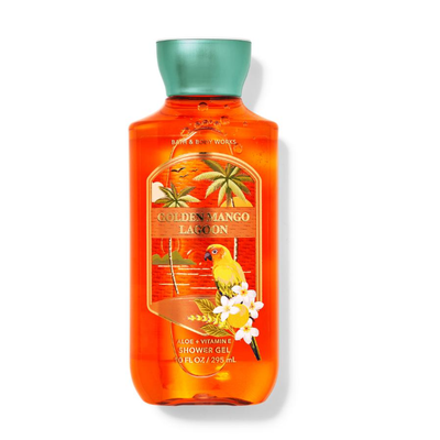 BBW Golden Mango Lagoon Shower Gel 295ml - Shams Shopping Centre Bath & Body Works  