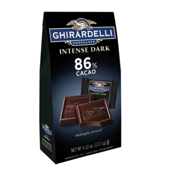 Ghirardelli Minis Intense Dark 86% Cacao 117g