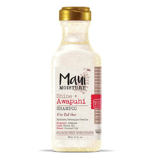 Maui Moisture Shine Enhance Awapuhi Shampoo 385ml - Shams Shopping Centre Maui Moisture  