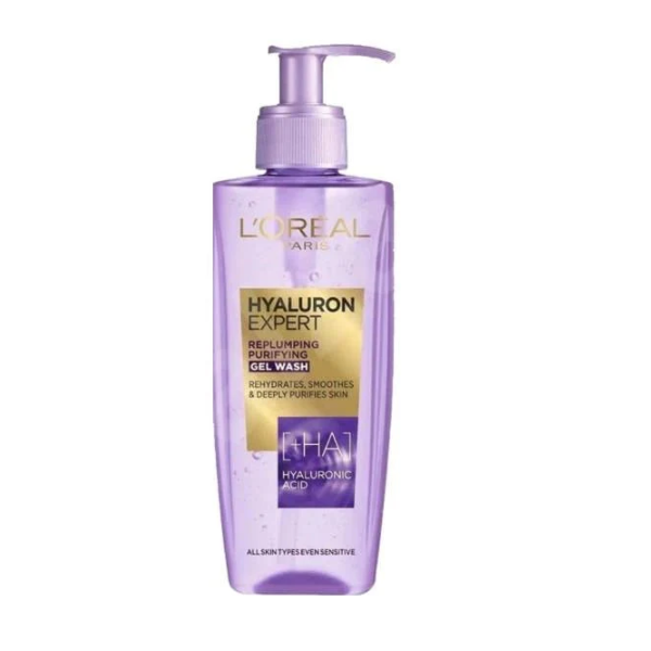 Loreal Hyaluron Expert Replumping Gel Wash 200ml - Shams Shopping Centre Loreal  