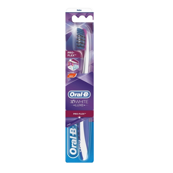 Oral-B Pro-Flex Luxe 3D White Toothbrush Medium