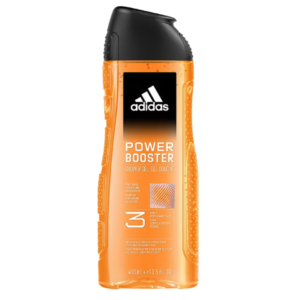 Adidas Booster Shower Gel 3In1 400ml - Shams Shopping Centre Dove  