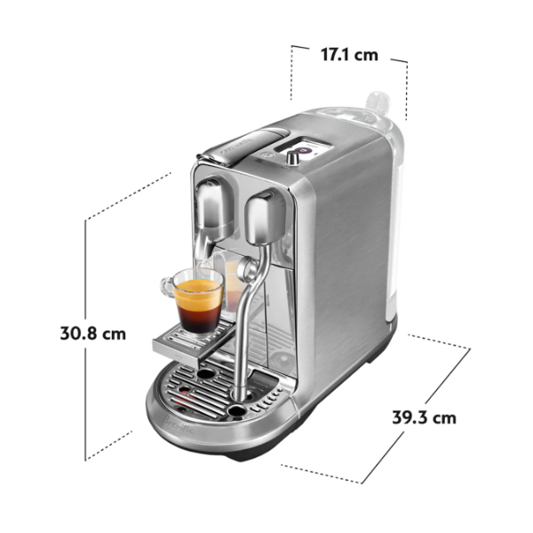 Nespresso Creatista Plus-Silver