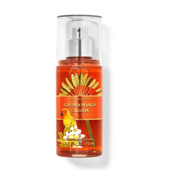 BBW Golden Mango Lagoon Fine Fragrance Mist 75ml - Shams Shopping Centre Bath & Body Works  