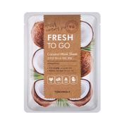 Tonymoly Fresh to Go Coconut Mask Sheet 1 st - Shams Shopping Centre Tonymoly  