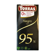 Torras Zero Sugar 95% Dark Bar 75g - Shams Shopping Centre Torras  