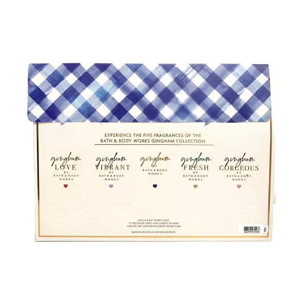 BBW Gingham Mist Gift Set - Shams Shopping Centre Bath & Body Works  