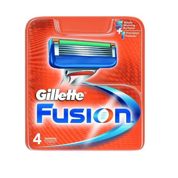 Gillette Fusion5 Cartridges Blades 4pcs - Shams Shopping Centre Gillette  