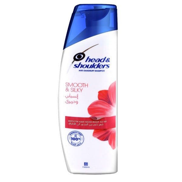 H&S Smooth & Silky Shampoo 400ml - Shams Shopping Centre Head & Shoulders  