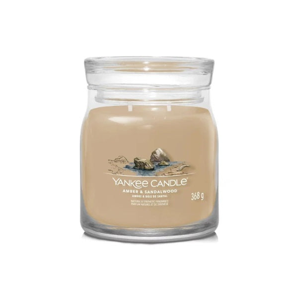 Yankee Amber & Sandalwood Candle 368g - Shams Shopping Centre Yankee  