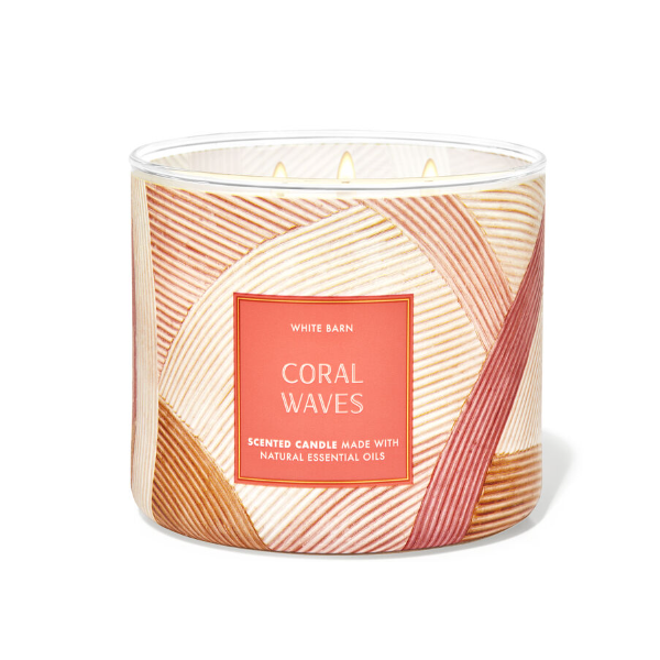 BBW White Barn Coral Waves Scented Candle 411g