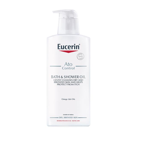 Eucerin Ato Control For Dry Skin Bath & Shower Oil 400ml - Shams Shopping Centre Eucerin  