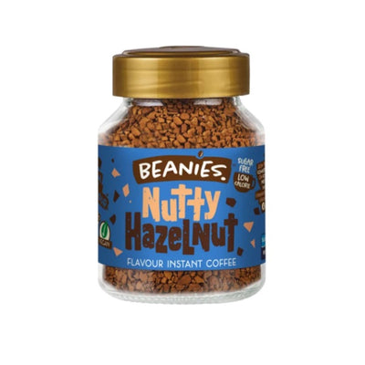 Beanies Nutty Hazelnut Instant Coffee 50g - Shams Shopping Centre Beanies  