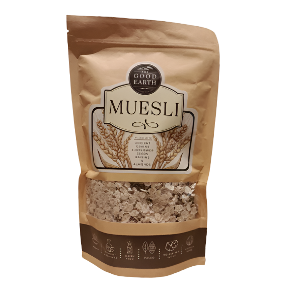 The Good Earth Muesli Granola 350g - Shams Shopping Centre The Good Earth  