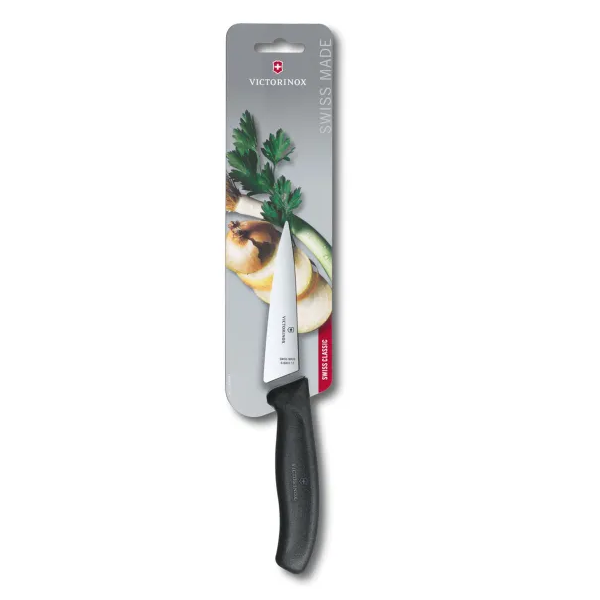 Victorinox Chefs Knife 12cm Black 6.8003.12B - Shams Shopping Centre Victorinox  