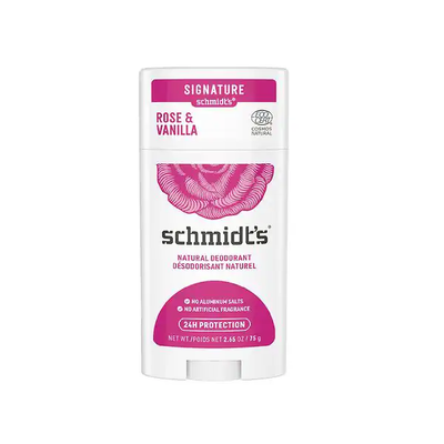 Schmidt's Signature Rose & Vanilla Deo Stick 75g - Shams Shopping Centre Schmidt's  