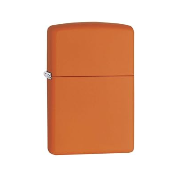 Zippo Lighter Reg Orange Matte 231