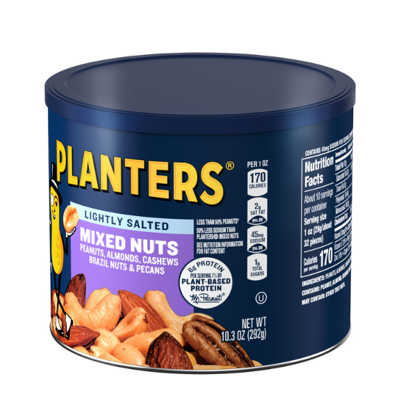 Planters Lightly Salted Mixed Nuts 10.3oz (292g) - Shams Shopping Centre Planters  