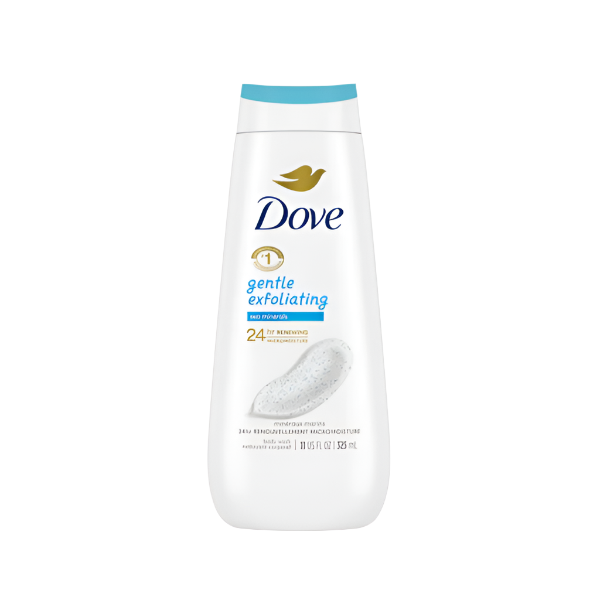 Dove Gentle Exfoliating With Sea Minerals Body Wash 650ml - Shams Shopping Centre Dove  