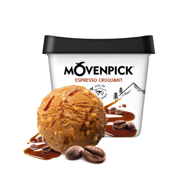 Movenpick Espresso Croquent Ice Ceam Tub 900ml - Shams Shopping Centre Movenpick  