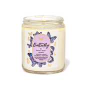 BBW Butterfly 1 Wick Scented Candle 198g - Shams Shopping Centre Bath & Body Works  
