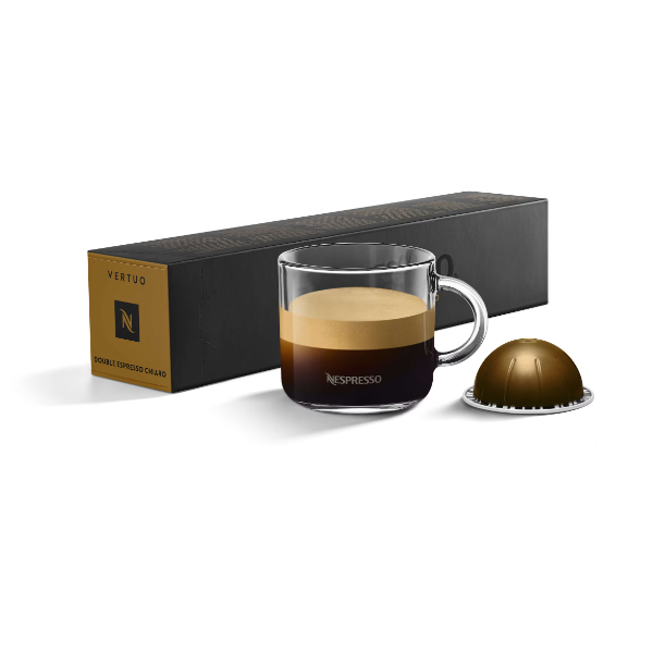 Nespresso Double Espresso Chiaro Vertuo Pods 95g