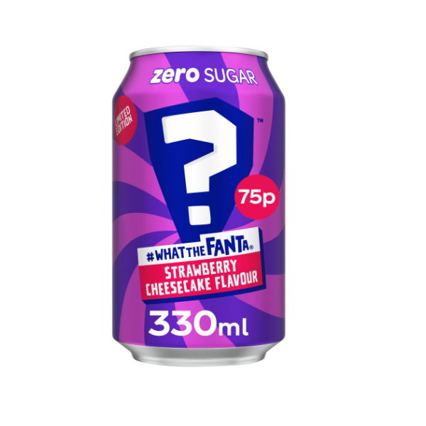 Fanta Strawberry Cheesecake Can 330ml - Shams Shopping Centre Fanta  
