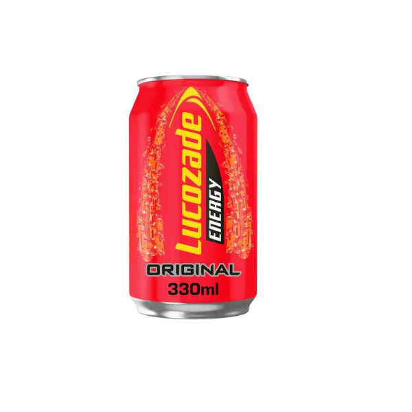 Lucozade Energy Original Tin 330ml - Shams Shopping Centre Lucozade  