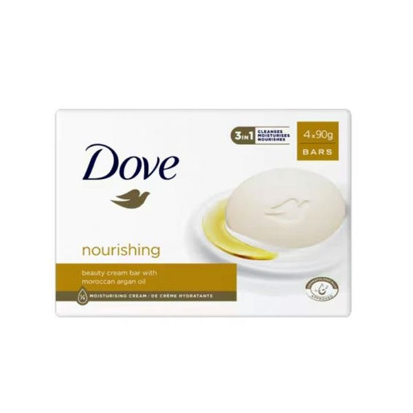 Dove Nourshing Soap Bar 90gx4pcs