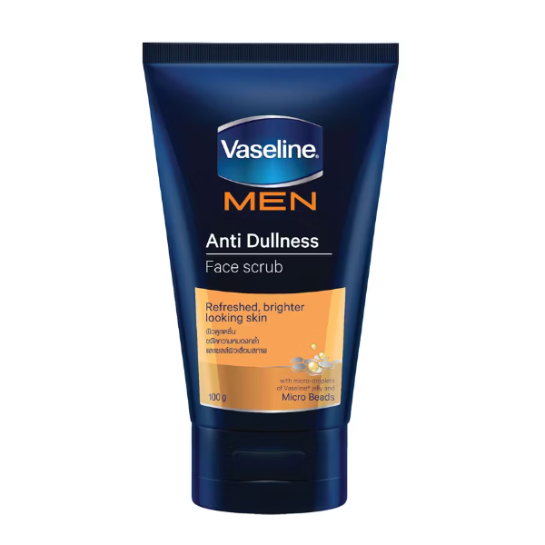 Vaseline Men Anti Dullness Face Scrub 100g