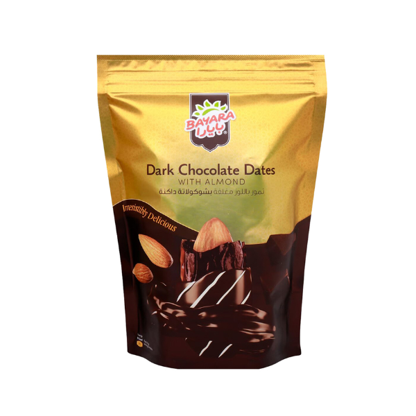 Bayara Dark Chocolate Dates With Almonds 250g