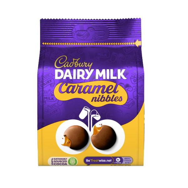 Cadbury Dairy Milk Caramel Nibbles 120g