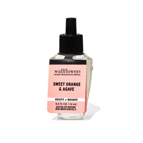 BBW Sweet Orange & Agave Wallflowers Fragrance Refill 24ml - Shams Shopping Centre Bath & Body Works  