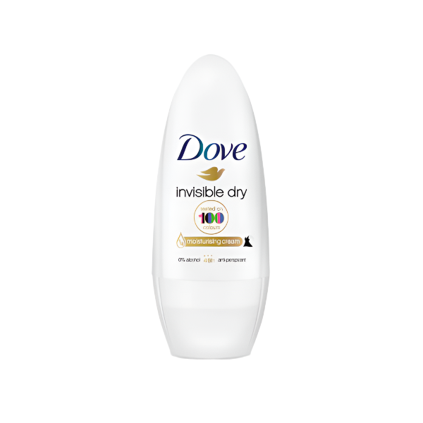 Dove Moisturising Cream Invisible Dry Roll On 40ml - Shams Shopping Centre Dove  