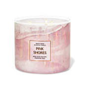 BBW White Barn Pink Shores Scneted Candle 411g - Shams Shopping Centre Bath & Body Works  
