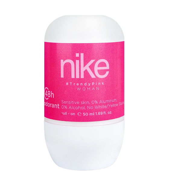 Nike Woman Trendy Pink Deodorant Roll On 50ml